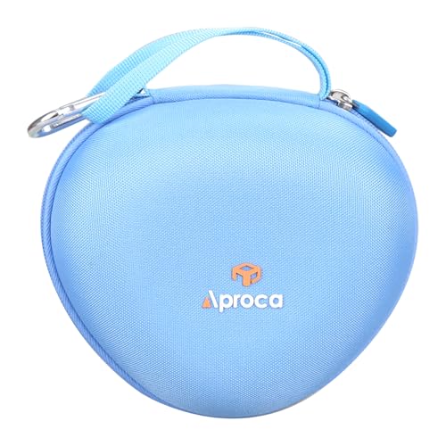 Aproca Kids Headphones Case Compatible with iClever BTH12 / HS19 / BTH26 Kids Bluetooth Headphones, Storage Hard Bag -Sky Blue (Case Only) - color: Sky Blue