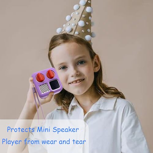 Silicone Case for Yoto Mini Player (Purple) - color: Purple
