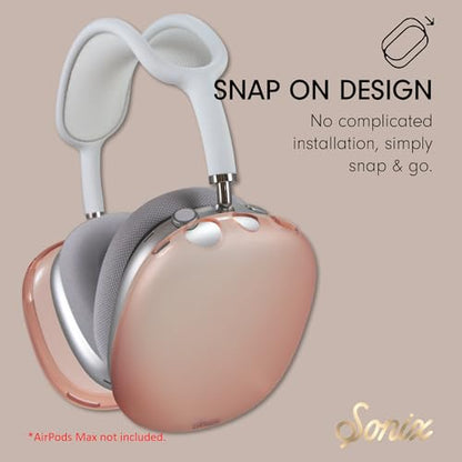 Sonix Protective Case for AirPods Max 2 & 1 | Headphones Cover | Frosted Matte Mauve Coffee - color: Frosted Matte Mauve