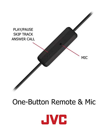 JVC HAEBR80B Sports Clip Headphones (Black) - color: Black