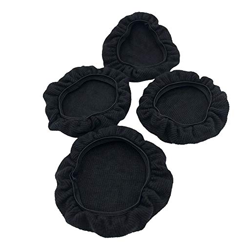 Tvoip 2pairs/4pcs Universal Stretchable Headphone Cover Washable Ear Cup Covers Fabric Headset Ear Pad Cover On-Ear Headphones Earpads (2.36"-3.15"(6-8.5cm)) - size: 2.36"-3.15"(6-8.5cm)