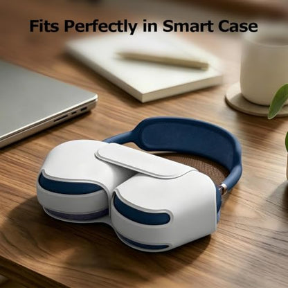 MOLOPPO Silicone Case Cover for AirPods Max 2/1 (2026/2024/2020), Blue - color: S-Blue