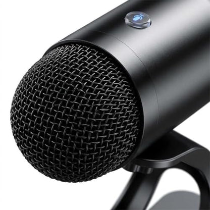 USB Condenser Microphone, Podcast Microphone, Plug and Play,Compact Gaming Streaming Dynamic Mic for Laptop Gaming PC, without RBG Lights - color: without RBG Lights