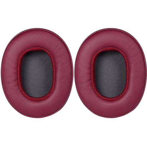 Replacement Ear Pads for Skullcandy Crusher Wireless/Evo/Hesh ANC/EVO/Crusher ANC, Headphones Ear Cushions Covers for Skullcandy Venue Wireless ANC Headset Accessories Ear Cups Repair Parts (Burgundy) - color: Burgundy