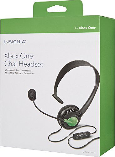 Insignia - Wired Chat Headset for Xbox One