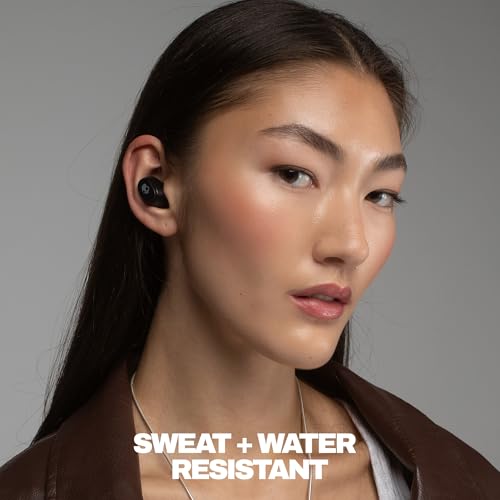 Skullcandy Dime 360 Wireless Earbuds with Clip-Anywhere Case - True Black | In-Ear Fit, Bluetooth, Noise Isolating, 28 Hours Battery, Microphone for iPhone Android, Easy Clip-On Design for Travel - color: True Black
