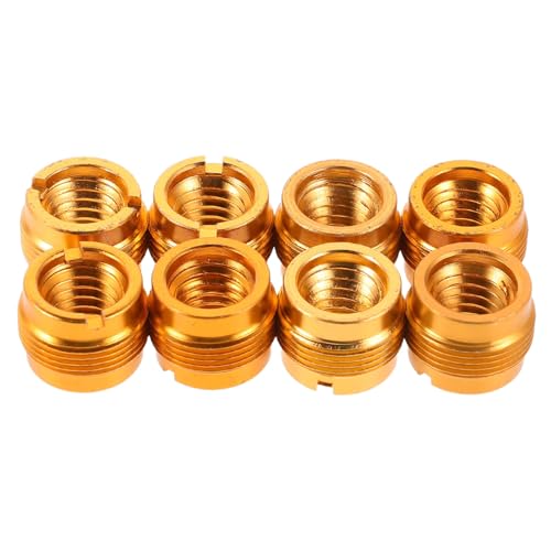8pcs Metal Mic Clip Adapters 3/8 Female to 5/8 Male