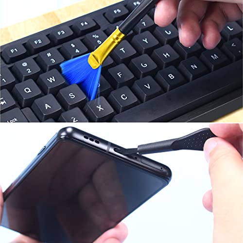 Cell Phone Cleaning Kit, 116 Pcs Speaker Cleaner for iPhone & Android | Phone Screen Cleaner Charging Port Cleaner, Electronic Cleaning Kit Compatible with Headphones Earbuds Camera USB C Lightning