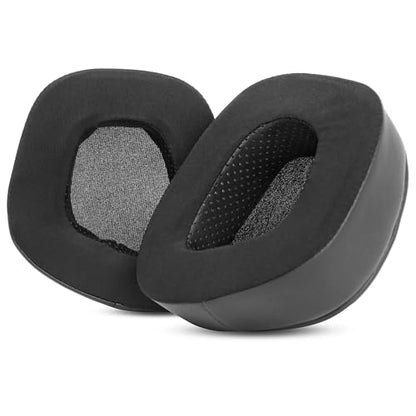 Void USB Earpads Replacement Cushion Compatible with Corsair Void/Void v2/Void Pro/Void Elite/Surround Wired & Wireless RGB USB Gaming Headsets Ear Pads with Cooling Gel