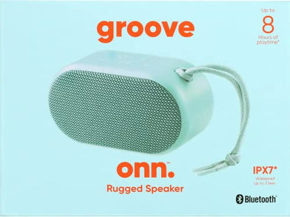 onn. Portable Waterproof Rugged Bluetooth Speaker
