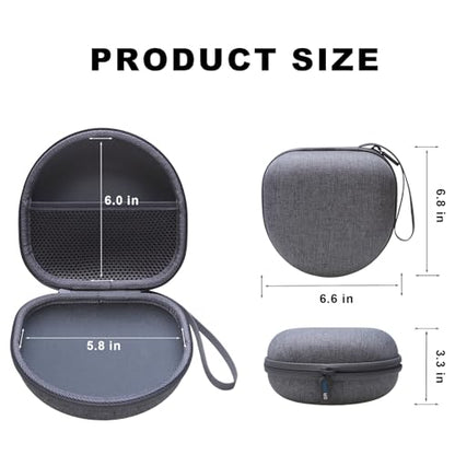 Headphone Case for Skullcandy Crusher/Hesh/Evo Headphone, Grey - color: Grey