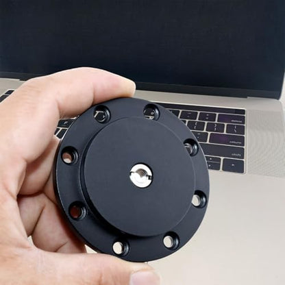 Camera Wall Mount Flange with 3/8" to 5/8" Microphone Desktop Mounts - size: 1