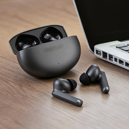Replacement Ear Tips Compatible with OnePlus Buds Earbuds | Soft Silicone Eartips for OnePlus Buds 4 / Nord Buds 3 Pro / Buds Pro 3 / Buds 3 Earbuds, Storage Box (3Pairs, Black, S/M/L)