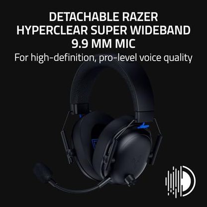 Razer BlackShark V3 Wireless PlayStation Gaming Headset, Black - color: Black, style: PS5