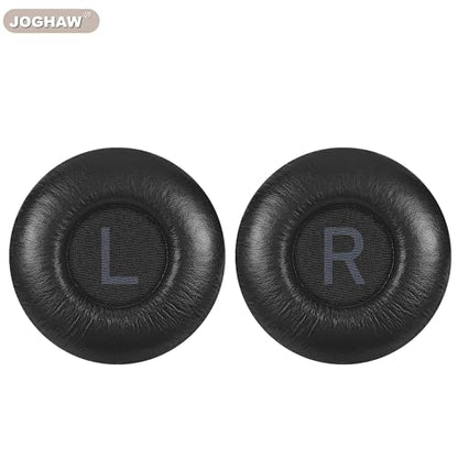 Replacement Ear Pads for JBL Tune 600BTNC/660NC/T600BT/670NC - Protein Leather (Textured PU Leather) with Memory Foam - Black - color: Black