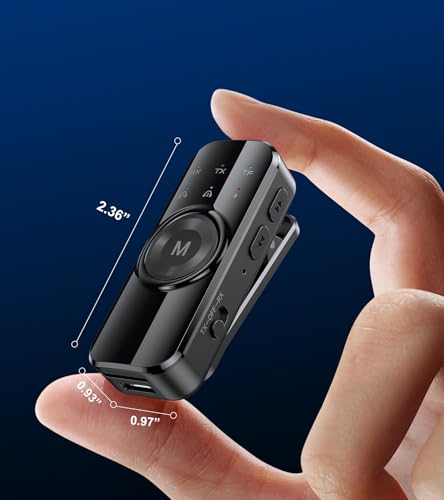 Bluetooth Transmitter Receiver, Dual Link Airplane Bluetooth Adapter 3.5mm