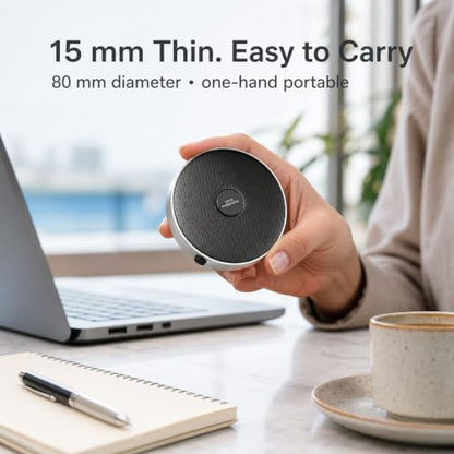Conference USB Microphone No Speaker,Desktop Computer Mic, Noise-Canceling Technology, Plug & Play, Compatible with Windows & MacOS - style: retro