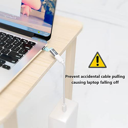 USB C Magnetic Adapter Straight 24 Pin Magnetic USB C Adapter Connector 120W PD Fast Charge 40Gbs 8K@60 Hz Data Transfer USB3.1, Grey - color: usb c magnetic adapter 1pack