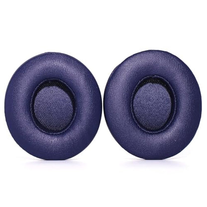 Replacement Ear Pads for Beats Solo 2/3 On-Ear Headphones - Academy Blue | Fit for Beats Solo 2/3 Wired/Wireless A1796/B0534, Xinyuekj Protein Leather Cushions, (Not Fit Beats Studio, Solo HD, Solo 4) - color: Academy Blue