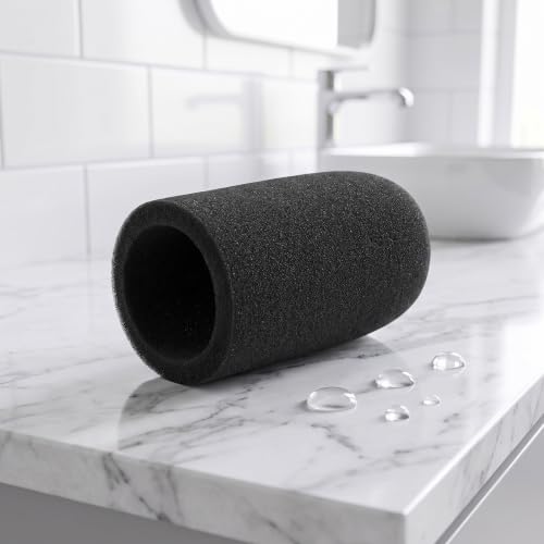 KALLORY High-density Memory Foam Windscreen for USB Microphone Washable Noise Reduction Sponge Cover Protective Isolation Shield for Audio and Wind Shielding