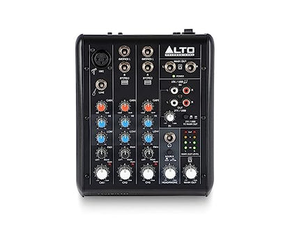 ALTO TrueMix 500 Audio Mixer with USB Interface | XLR Mic Input for Podcasting, Streaming, and Recording on Mac and Windows - size: 5 Channel, style: TrueMix 500