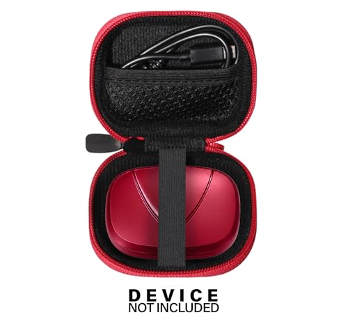 Case for Ltinist BX27 Wireless Earbud, Bluetooth 5.4 Headphones IP7 Waterproof Sport (Red) - color: Red