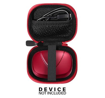 Case for Ltinist BX27 Wireless Earbud, Bluetooth 5.4 Headphones IP7 Waterproof Sport (Red) - color: Red