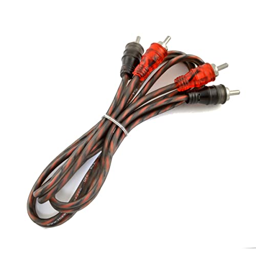 3ft 2-Channels Male-to-Male Twisted Pair OFC RCA Interconnect Cable - size: 3 ft