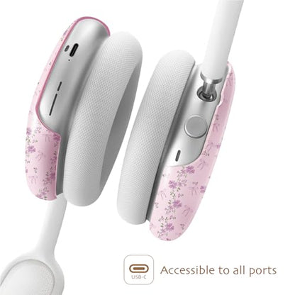 iBenzer Protective Case for AirPods Max Headphones, Ear Cups Cover for Apple AirPods Max (2024 USB-C / 2020 Lightning), Lilac Lullaby, AP-MAX-136 - color: Lilac Lullaby