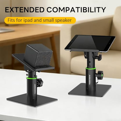 Vondynote 2-Pack Tablet Stand Holders Desktop Stand Angle Height Adjustable | 75°Angle Adjustable, 6"-8" Height Adjustable, For iPad, Phone, Kindle, Mini Monitors - color: Tiltable