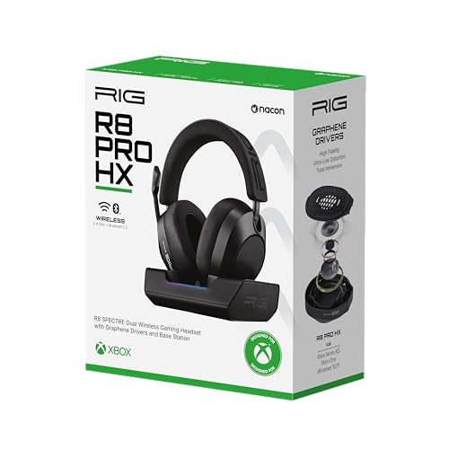 RIG R8 Spectre PRO HX Dual Wireless Gaming Headset for Xbox and PC