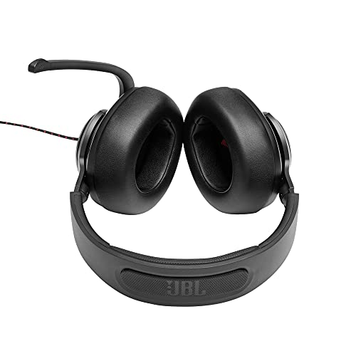 JBL Quantum 300 - Wired Over-Ear Gaming Headphones Quantum Engine Software - Black, Large (Pack of 4) - size: Large (Pack of 4)