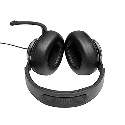 JBL Quantum 300 - Wired Over-Ear Gaming Headphones Quantum Engine Software - Black, Large (Pack of 4) - size: Large (Pack of 4)