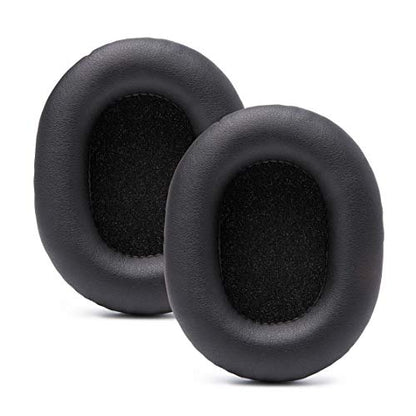 WC PadZ MDR7506 - Replacement Ear Pads for Sony MDR 7506 | Made by Wicked Cushions | Also fits V6 & CD900ST. Softer Leather, Luxurious Memory Foam | Airweave Fabric Black