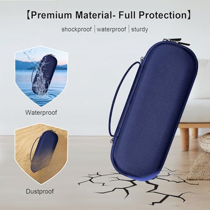 Carrying Case for Beats Pill - Portable Bluetooth Speaker/Beats Pill x Kim - color: Blue