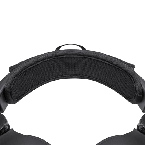 Headband Cushion Cover Compatible with Sennheiser HD280, HD280 Pro, HD300 Pro, HMD280, HMD281 Over Ear Headphone, 6mm Thick Soft Cushion, No Wobble Zipper Slider, with Hanging Loop