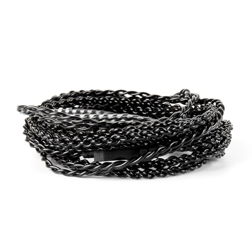2 Meter TFZ-Pins in Ear Monitor Cable KBEAR KS1 IEM Extension Headphone Cable Cords for CCZ Melody/DC01 PRO/MC02/DC02/DC03/NC01/KS2/Storm, CCZ 4N OFC Silver-Plated Wire (Inky, TFZ-Pin, 3.5mm Plug) - size: TFZ-Pins 3.5mm, style: 2M long