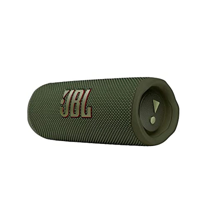 JBL Flip 6 - Portable Bluetooth Speaker, Powerful Sound and Deep Bass, IPX7 Waterproof, 12 Hours of Playtime, Speaker for Home, Outdoor and Travel (Green) (Renewed) - color: Green