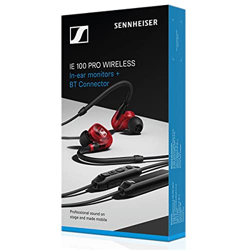 Sennheiser Pro Audio IE 100 Pro Wireless In-Ear Monitor, Red - color: Red