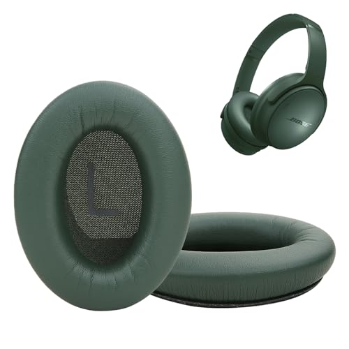 Ear Cushions for Bose QuietComfort 45 QC35 QC35ii QC25 QC15 Cushion Kit Replacement Earpads with Upgraded Memory Foam (Cypress Green) - color: QC45 Green