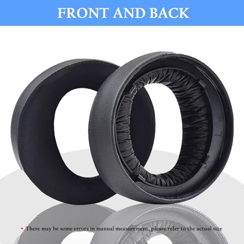 Pulse 3D Earpads Cushions Replacement for Sony PlayStation 5 Pulse 3D PS5 Headset,PS5 Cooling Gel Ear Pads Replacement Ear Cushions,Ear Cups Accessories with Noise Isolation Foam(Black) - color: Black-Gel