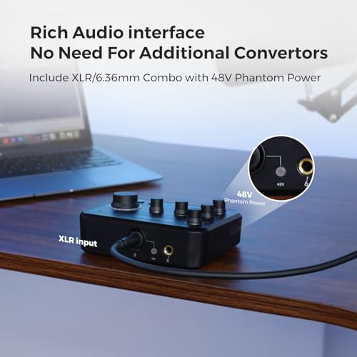 NearStream Audio Interface for Recording/Streaming/Podcasting (AMIX20B)