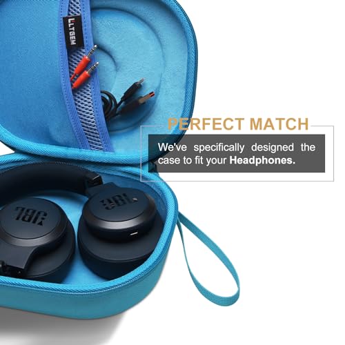 Case for JBL Tune 770NC/510BT/720BT/520BT/670NC/520C Headphones Sky Blue | Hard Carrying Travel Case for JBL Live 770NC/670NC/680NC/780NC Headphones - color: 13.Sky Blue