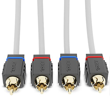 DS18 MOFCR-6FT 2 Channels OFC Marine RCA Audio Stereo Cable - 6 Feet - style: 6 Ft