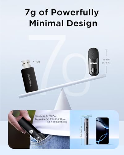 BOYA Magic-02 Wireless Lavalier Microphone, 30Hrs Battery,328FT Los Range,Safety Track&Limiter,4-in1 Mini Lapel Wireless Mic for Android iPhone Camera Laptop PC, Ai Noise Reduction for TikTok YouTube - style: Magic-02(USB-C/Lightning/3.5TRS)