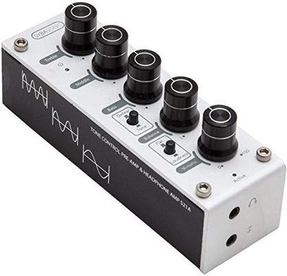 Syba Sonic SD-DAC63106 Stereo 3 Band Tone Control Pre-amp and Headphone Amplifier - style: Tone Control