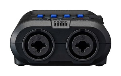 Zoom R4 Multi-Track Recorder for Musicians with 2 XLR/TRS Combo Inputs, 32-Bit Float, Stereo Bouncing Built-In Microphone, Effects, Rhythms, Battery Powered, USB Audio Interface | 32-Bit Float, Stereo Bouncing Built In Microphone, Effects, Rhythms, Batter