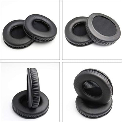 Uonlytech Headphone Ear Cushions Round Headset Ear Pads Earmuffs Replacement for Headset Headphone 80mm Black