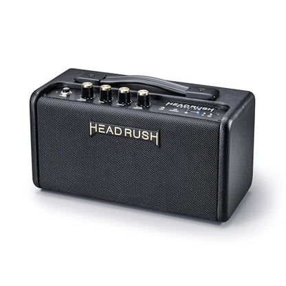 HeadRush FRFR-GO 30W Portable Electric Guitar Amplifier for Modellers | Portable Full-Range Flat-Response Speaker with Bluetooth, Rechargeable Battery for Multi-FX and Amp Modeling Pedals - size: 3-inch