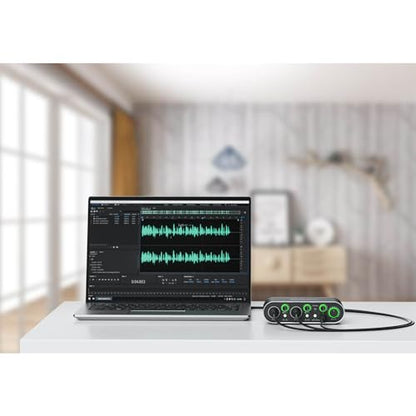 Saramonic MV-Mixer Dual-Channel XLR Audio Interface Mixer for Mac PC Recording Studio Singers Musicians Podcasters Guitar Sound Equipment, Real-Time and Playback Monitoring Music Production Software